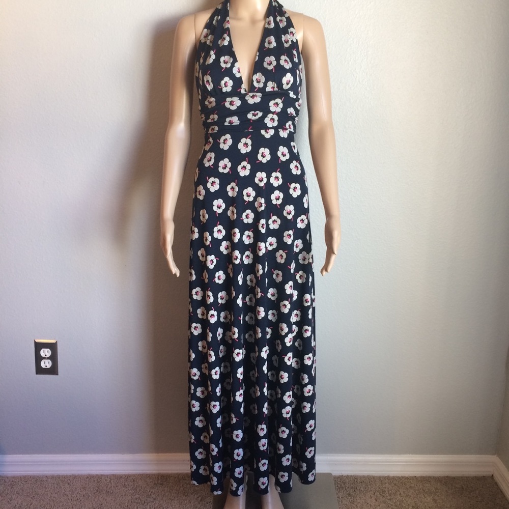 Elegant Aquamarine Flowing Summer Maxi Dress main image 1